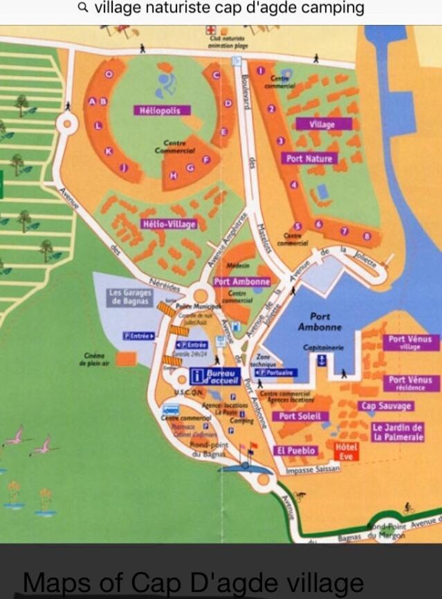 Au Coeur Du Village Naturiste Agde Luaran gambar